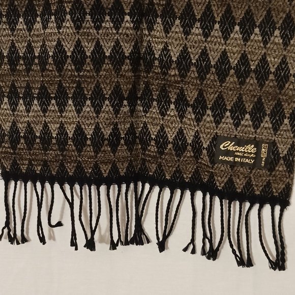 Scarf Soft Diamond Pattern Winter Warm Fashion - Picture 3 of 8